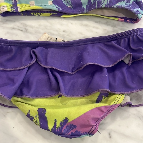 Blueberry bay Miami vice 4t bikini set - well loved condition - Picture 6 of 6